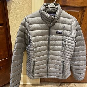 Silver Women’s Patagonia Nano Puff Jacket -medium